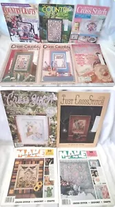 Lote de libros de patrones DE COLECCIÓN Easy Country punto de cruz bordado de costura 100 + - Imagen 1 de 3