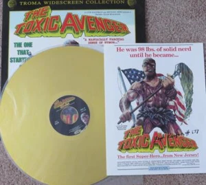 THE TOXIC AVENGER TROMA MIT SAMMLUNG LASERDISC SIGNIERT #678 GOLDSCHEIBE - Bild 1 von 2