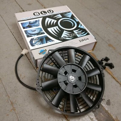 Studebaker 1949-1964 9 pulgadas alto rendimiento ventilador de refrigeración radiador empuje pull Foto 1 de 4