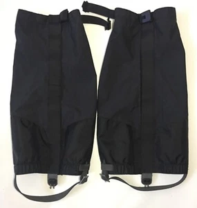 NEW Vintage L.L. Bean Blue Denim Red Gaiters Boot Covers Size Large - Picture 1 of 9