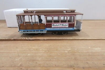 HO Scale Bachmann  San Francisco Cable Car Powell & Hyde Sts Lot#4096 - Image 1 of 4
