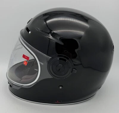 Casco Retro Torc Newport T1 Negro Grande Caja Abierta Foto 1 de 4