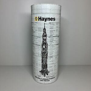Haynes Saturn V Anatomy of the Launch Vehicle Jigsaw Puzzle 1000 Pieces COMPLETE