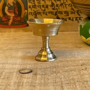 Lámpara de mantequilla tibetana de latón 4 cm (pequeña) - Imagen 1 de 3