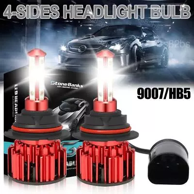 Faro LED bombillas altas/bajas para Ford Expedition XLT 1997-2002 9007 deportivo utilitario Foto 1 de 4