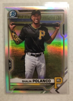 2021 Bowman Draft Chrome Shalin Pilanco #BDC-176 Refractor - Image 1 of 2