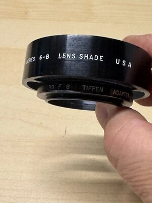 VENTED Tiffen 39mm  Lens Hood / Shade Metal threaded   6-B  VI series (AJ23) - Image 1 of 3