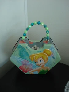 Cartera de hojalata DISNEY Tinker Bell con mango de cuentas de 3" caída - Imagen 1 de 6