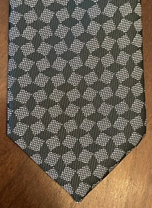 Van Heusen Green 100% Polyester Men’s Neck Tie Made In China - Picture 1 of 9