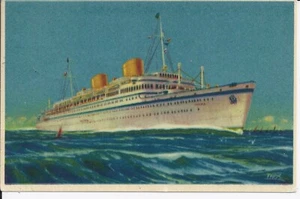 955 Motorschiff Victoria Luxus Express Europa Egypten Via Triest 1921 - Picture 1 of 2