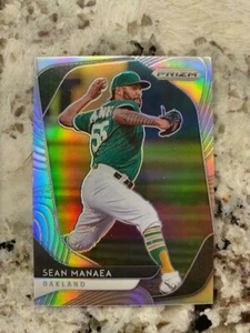 Panini Prism 2020 tarjeta Prizm plata Oakland atletismo Sean Manaea #84 - Imagen 1 de 1