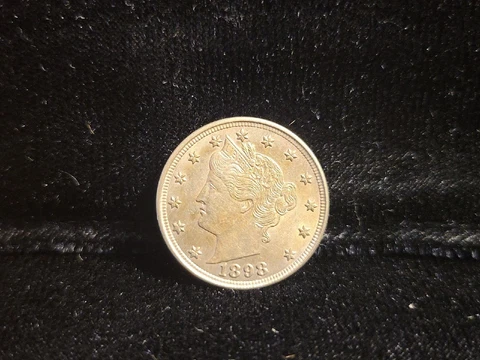Stunning 1898 V Nickel UNC | Gorgeous Coin | Check It Out! Cover