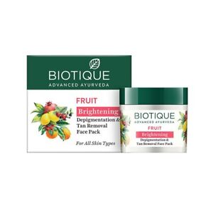 Biotique Bio Fruit Whitening and Depigmentation & Tan Removal Face Pack 75g