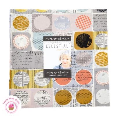 Moda CELESTIAL Zen Chic LAYER CAKE 42 10" Squares QUILT FABRIC  - Image 1 of 4