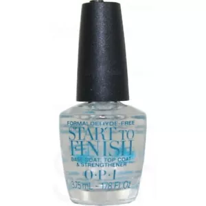 OPI MINI Start To Finish Top and Base Coat 3.75ml Bottle FORMALDEHYDE-FREE  - Picture 1 of 3