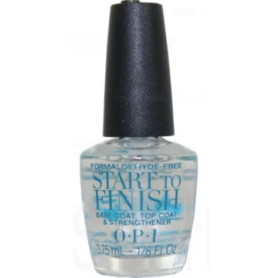 OPI MINI Start To Finish Top and Base Coat 3.75ml Bottle FORMALDEHYDE-FREE