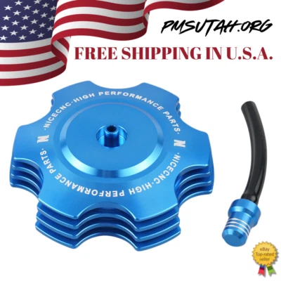 Tapa de gasolina CNC 2011-2025 Yamaha TTR125LE TTR 125LE 125 LE tapa del tanque de gasolina azul Foto 1 de 4