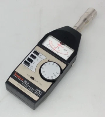 Medidor de nível de som Simpson 886-2 tipo 2 multipeso 40-140dB - Imagem 1 de 4