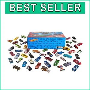 Individually Packaged 50-Pack of 1:64 Scale Toy Trucks & Cars for Ages 3+ - Picture 1 of 9