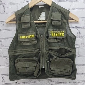 Grand Canyon Junior Ranger Vest Vintage Youth Large Flawed See Pics  - Picture 1 of 14