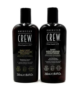 American Crew Daily Deep Moisturizing Shampoo & Conditioner 8.4 oz Duo - Picture 1 of 1