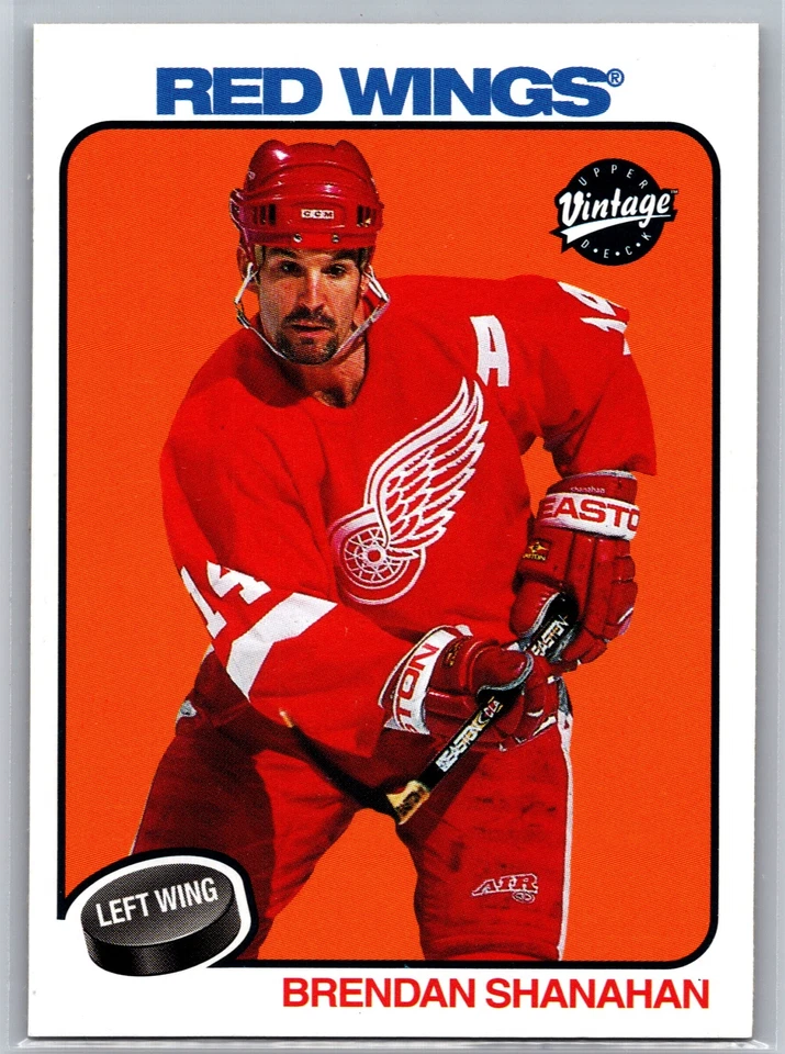 2001 Upper Deck Vintage #89 Brendan Shanahan Detroit Red Wings - Image 1 of 2