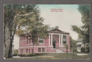 Montevideo MINNESOTA 1910 CARNEGIE LIBRARY #2 B1 - Bild 1 von 2
