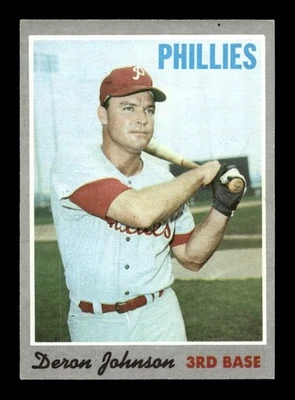 1970 Topps #125 Deron Johnson Phillies NEAR MINT *3s - Image 1 of 2