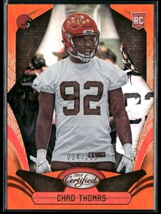 2018 Panini Certified #193 Chad Thomas Mirror Orange - Bild 1 von 2