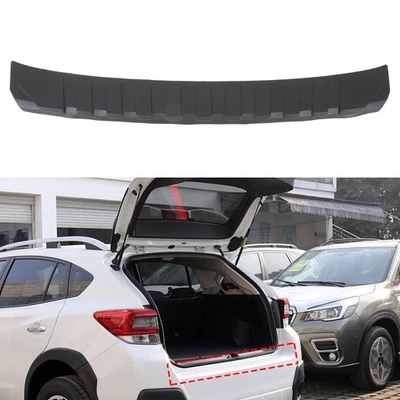Rear Bumper Sill Protector Plate Trim Cover  TPE For Subaru Crosstrek XV 2018-23 - Image 1 of 4