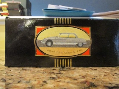 LE Citroen Chapron DS 19 Concorde 1965 1/43ª resina NOREV con caja solo ventas en EE. UU. Foto 1 de 4