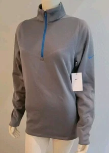 Nike Golf 1/4 Zip Grey Pullover Jacket Mens XS Dri Fit Tour Performance NWT - Picture 1 of 5