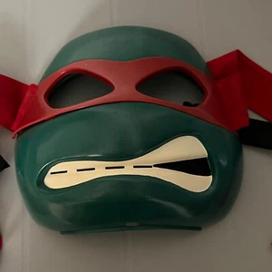 2013 Viacom Playmates Deluxe Raphael Mask Teenage Mutant Ninja Turtles Kids - Picture 1 of 9
