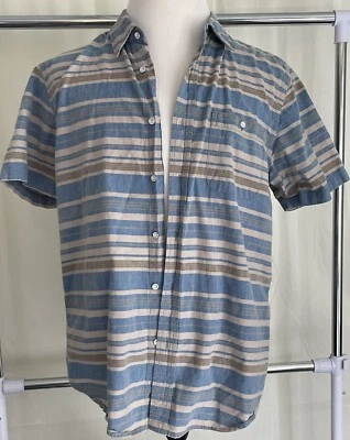 Free Planet Men's Button Up Shirt Cotton XL Extra Large - Image 1 of 4