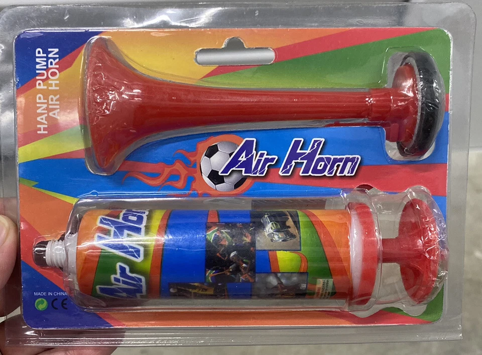 Bocina de aire portátil de mano seguridad fiesta deportes barco bomba de explosión fuerte Foto 1 de 4