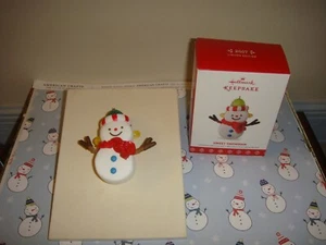 Hallmark 2017 Sweet Snowman Limited Edition Ornament - Bild 1 von 4