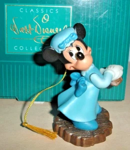 WDCC Disney Minnie Mouse Ornamento Mrs. Cratchit De Mickey Cuento de Navidad Nuevo - Imagen 1 de 4