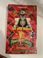 POWER RANGERS SEALED BOX 36 WAX PACKS 1994 TRADING CARDS BY COLLECT-A-CARD