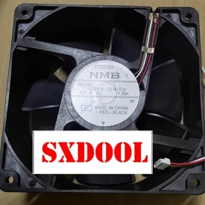 NMB 11938KA-12N-EU 12038 12cm 120mm DC 12V 1.3A 4-Wire Axial Cooling Fan Printer - Image 1 of 2