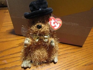 Ty Beanie Baby Punxsutawney-e Phil 2005. Mwmt - Imagen 1 de 4