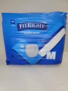 FitRight Windel Medium passend für 28 bis 40 Zoll 60 Stück Inkontinenzschutz - Bild 1 von 7
