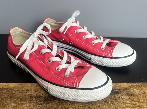Sneakers basse Converse All Star Junior rosa caldo 664464F taglia 4