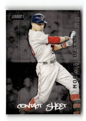 2017 Topps Stadium Club - Contact Sheet Mookie Betts #CS-MB - Image 1 of 2
