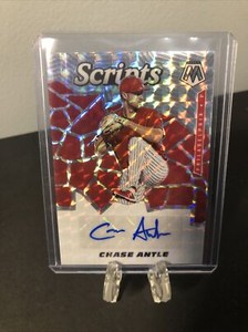 2021 Panini Mosaic Chase Antle Scripts Silver Prizm Auto SCR-CA