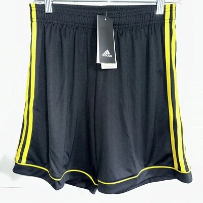 Pantalones Cortos Deportivos Addidas Climate Talla Mediana Negro Y Amarillo Hawkeyes Iowa Nuevos con Etiquetas Foto 1 de 4