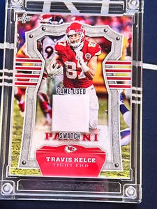 JERSEY FUSION TRAVIS KELCE TIGHT END GAME USED SWATCH *8 - Imagen 1 de 1