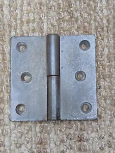 Bisagra de elevación derecha antigua de hierro fundido de 3 1/2" x 3 1/2" - Imagen 1 de 11