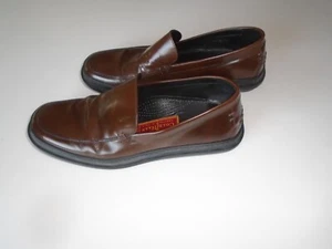 Men's Cole Haan City Brown Leather Penny Loafer Shoes SIZE 9.5M 6441 italy clean - Picture 1 of 7