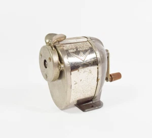 Autoalimentador vintage Boston número Afilador lápiz 4 manivela manual montaje en pared * - Imagen 1 de 5