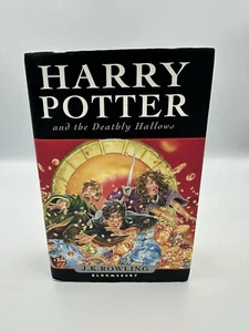 HARRY POTTER and the DEATHLY HALLOWS UK FIRST EDITION 1ST PRINT BOOK. Bloomsbury - Picture 1 of 7